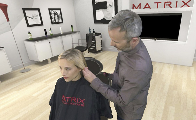Ya es posible aprender peluquería con realidad virtual